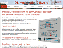 Tablet Screenshot of modellbahn.digisoft.de