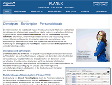 Tablet Screenshot of personalverwaltung.digisoft.de